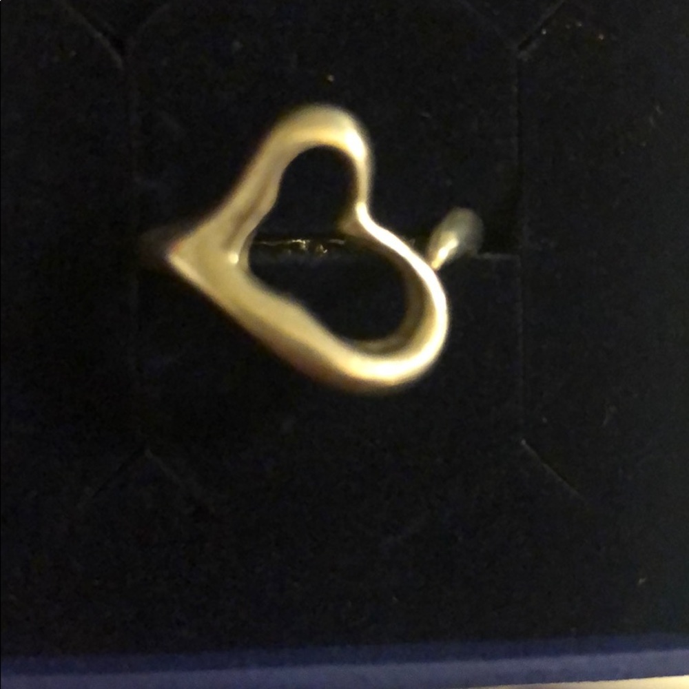 Tiffany Open heart ring
